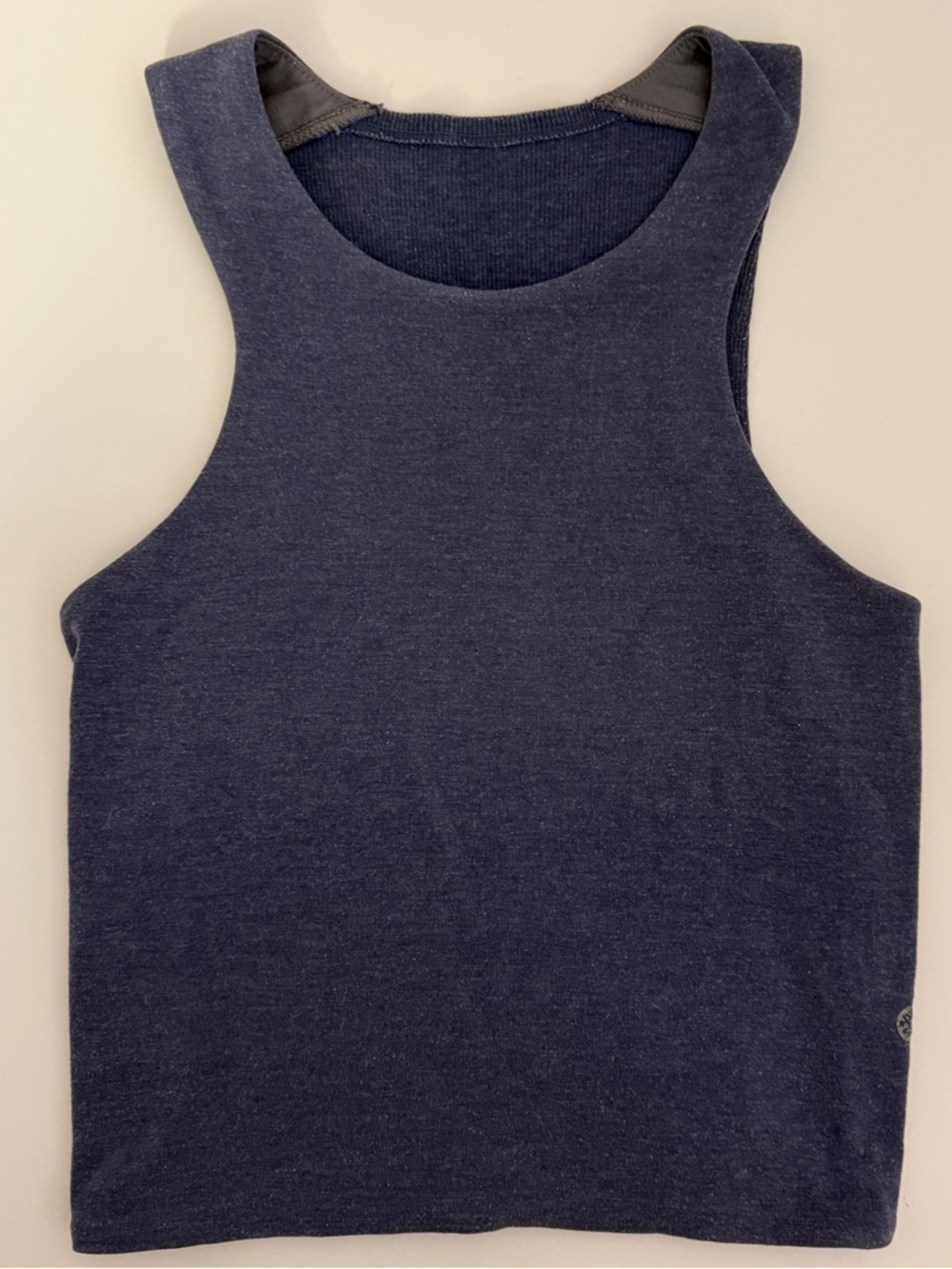 Manduka Womens Crop Racerbank Tank Used XS